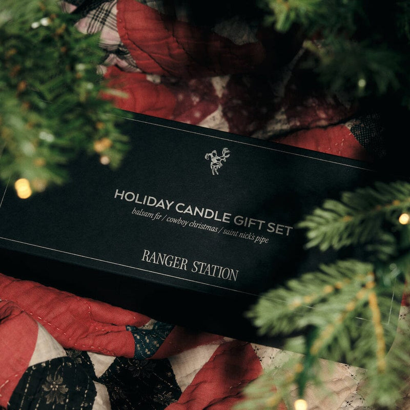 THE HOLIDAY TRIO CANDLE GIFT SET Candle Set Our top 3 holiday scents all together 