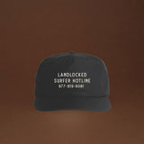LANDLOCKED SURFER HOTLINE HAT (LIMITED EDITION) Accessory limited edition hat in collaboration with Almond Surfboards 