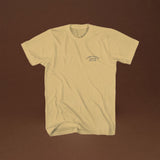LANDLOCKED SURFER HOTLINE T-SHIRT (LIMITED EDITION) Accessory a limited t-shirt collaboration with almond surfboards 