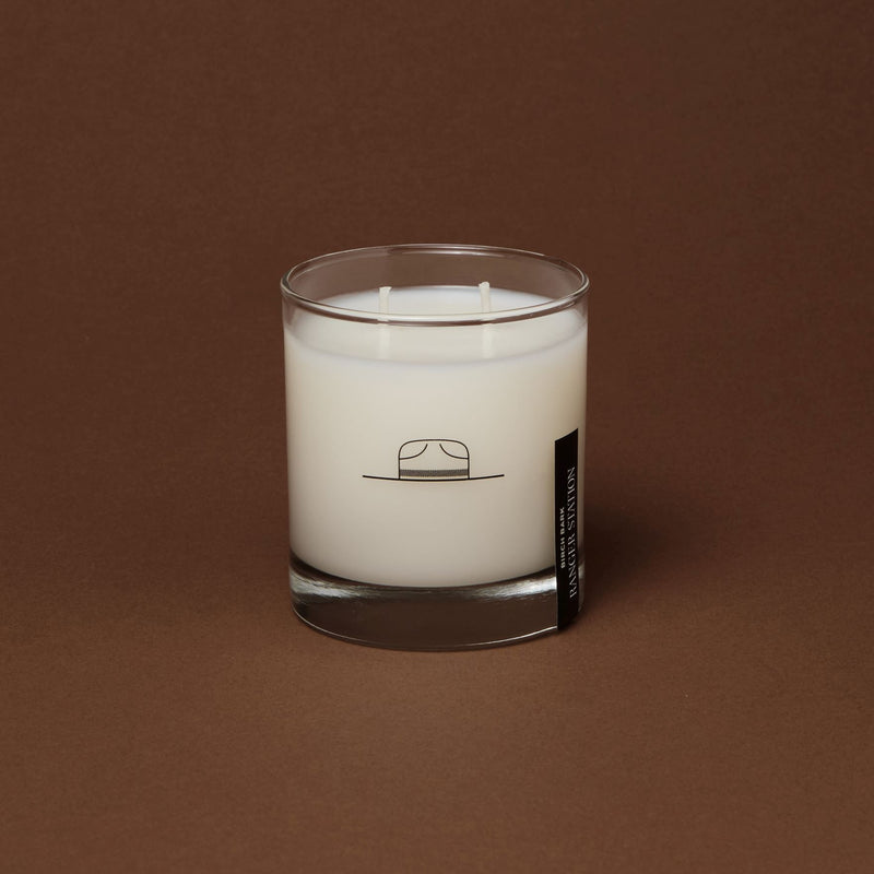 BIRCH BARK CANDLE (LIMITED EDITION) Candle birch tar / charred cedar / sandalwood / pine needles 