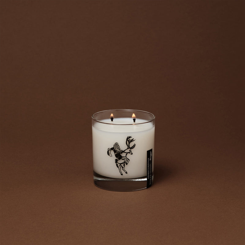 COWBOY CHRISTMAS CANDLE | SEAGER EDITION Candle amber / montana juniper / frankincense / whiskey 