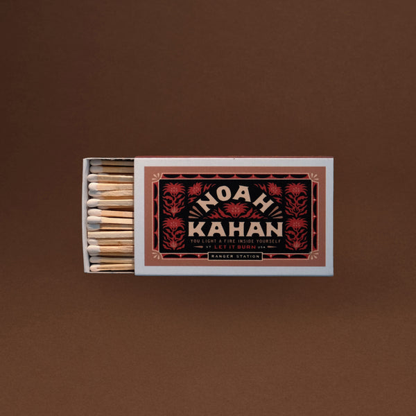 RANGER STATION X NOAH KAHAN JUMBO MATCHBOOK Merch inspired by the best-selling album stick season 