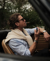 STUDIO RESERVE: RICH 90s DAD COLOGNE Perfume 2:00 tee time / classic cologne / tucked-in polo / Jaguar XJ interior 