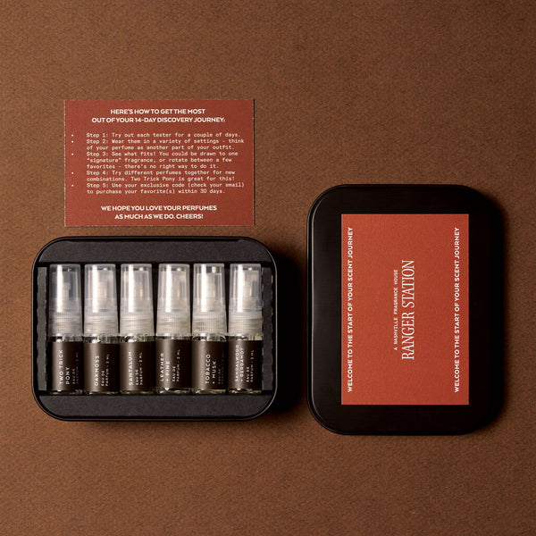 PERFUME DISCOVERY SET Discovery our best-selling scents / all at once 