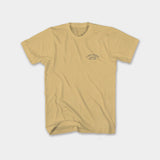 LANDLOCKED SURFER HOTLINE T-SHIRT (LIMITED EDITION) Accessory a limited t-shirt collaboration with almond surfboards 