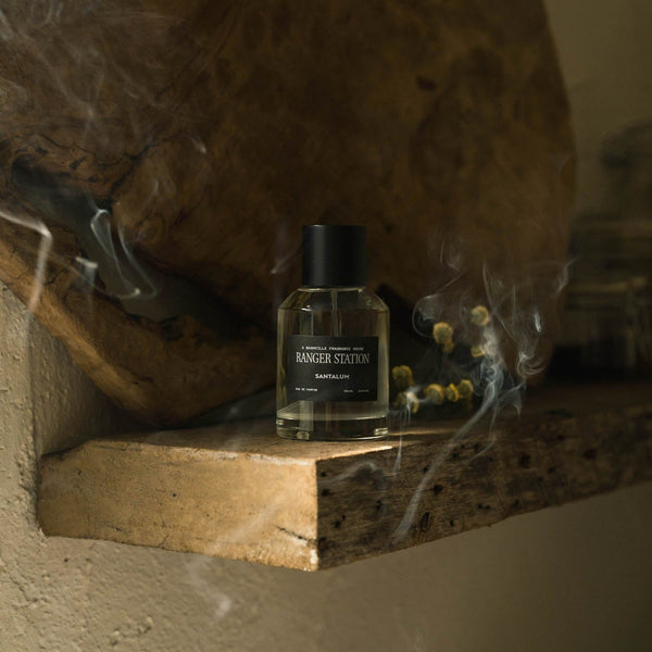 SANTALUM PERFUME Perfume sandalwood / amber resin / iris / leather 
