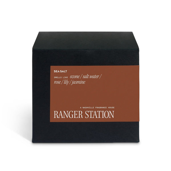 SEA SALT MAMMOTH CANDLE Candle ozone / salt water / rose / lily / jasmine 