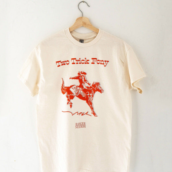 THE TWO TRICK PONY TEE Merch a tee for all the tricks 