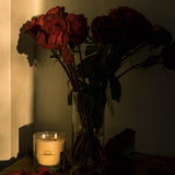 WOODLAND ROSE CANDLE Candle rose petals / sandalwood / amber / musk 